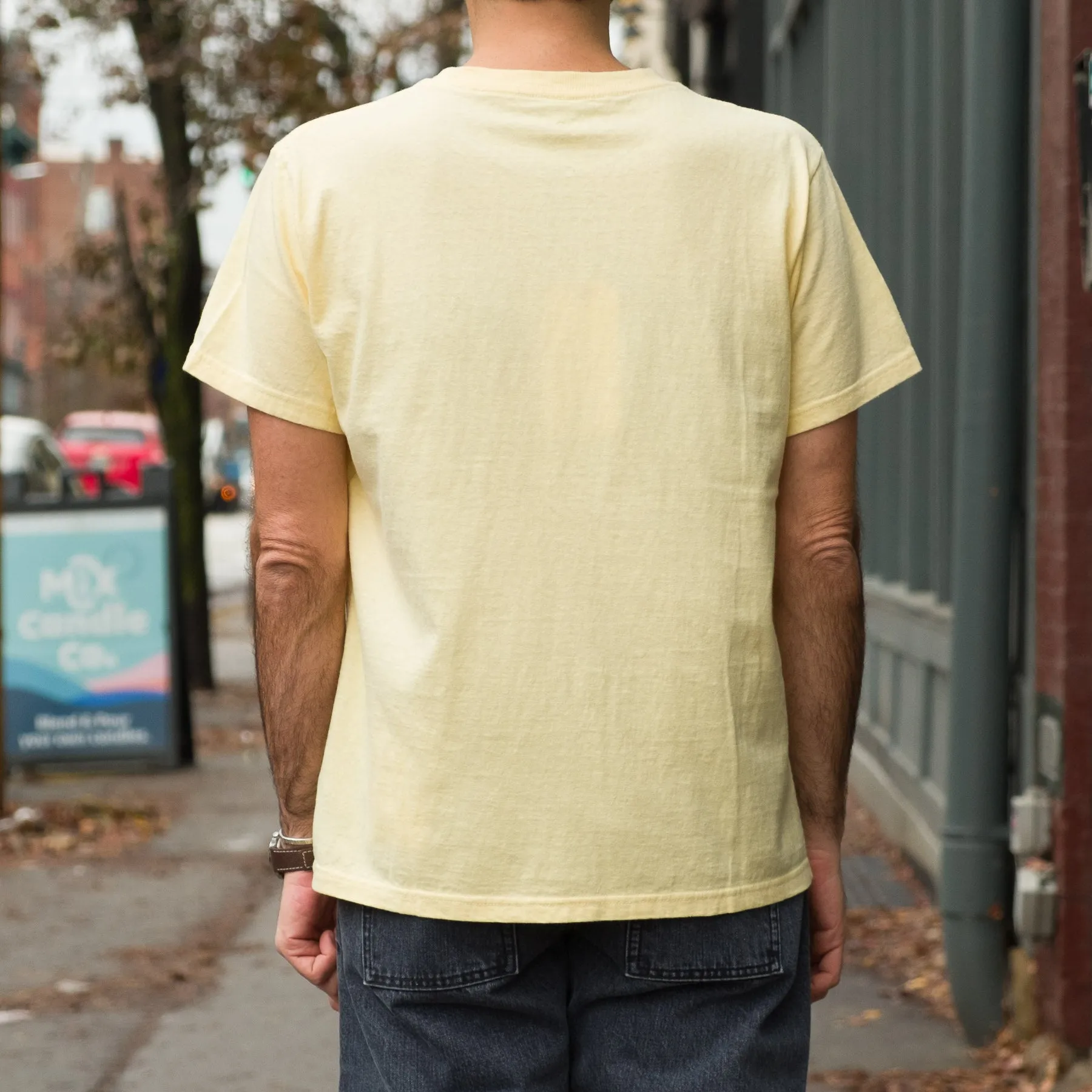 Vink Tenjiku Tee in Cream Yellow