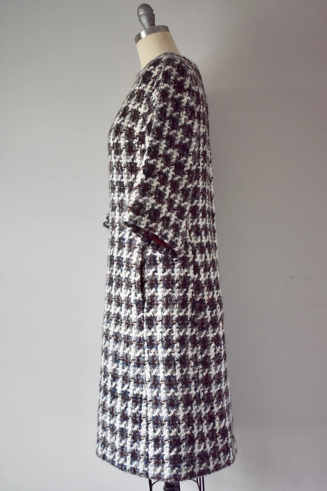 Vintage 1960s Wool Shift Dress