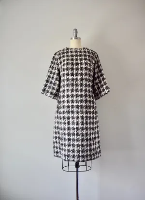 Vintage 1960s Wool Shift Dress