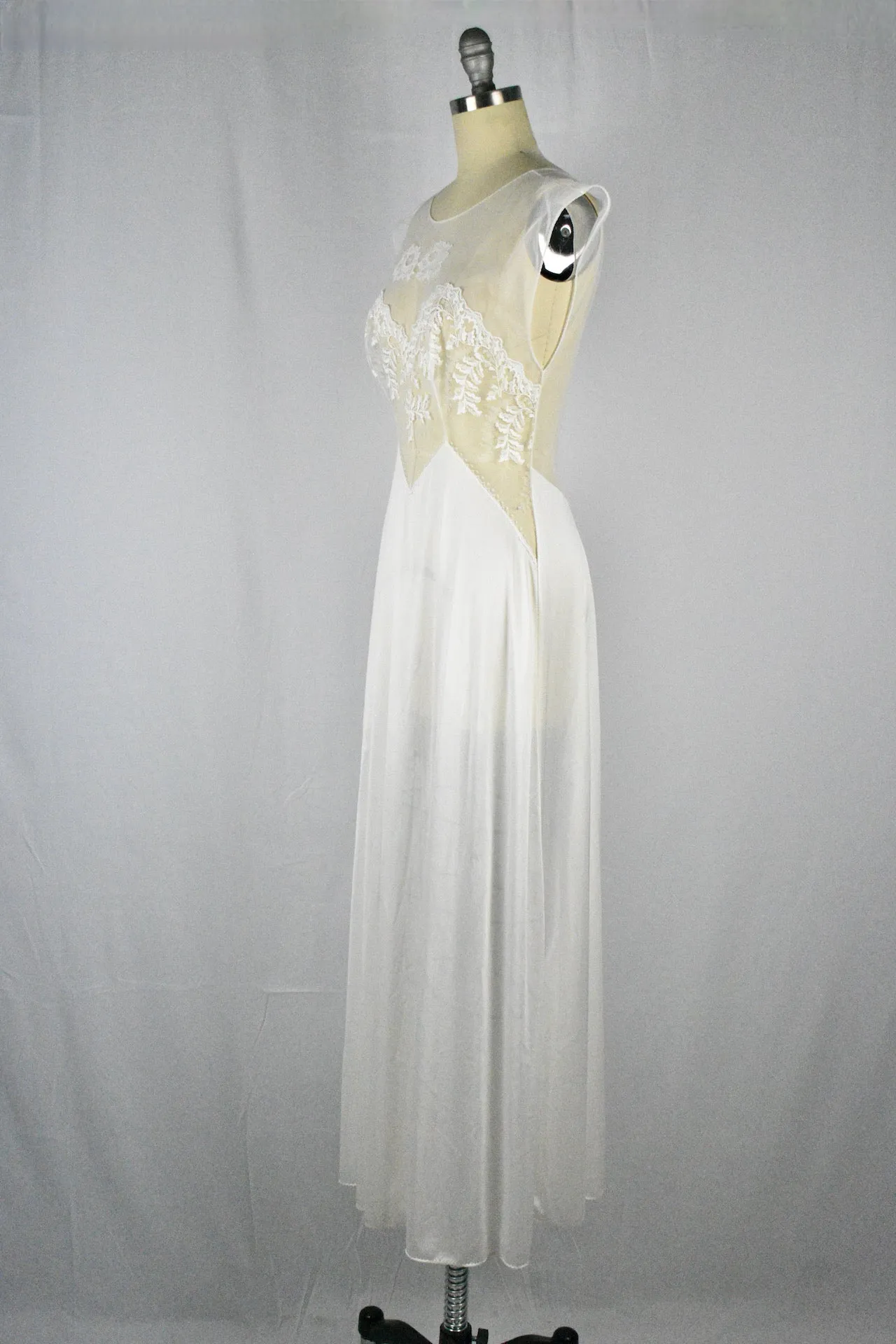 Vintage 1970s 2 Piece Sexy Nightgown w/ Detailing