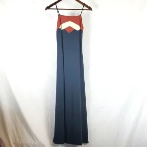 Vintage 60s 70s Maxi Dress
