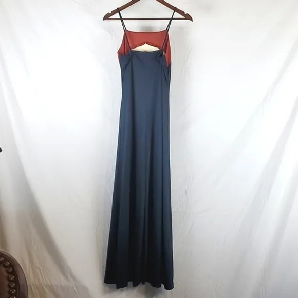 Vintage 60s 70s Maxi Dress
