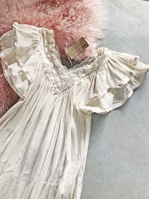 Vintage 70's Gauzy Dress