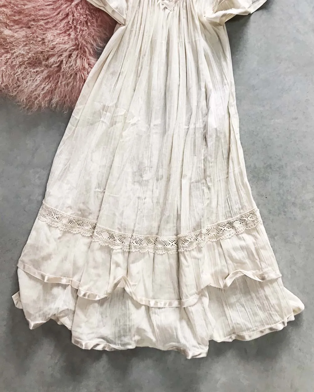 Vintage 70's Gauzy Dress
