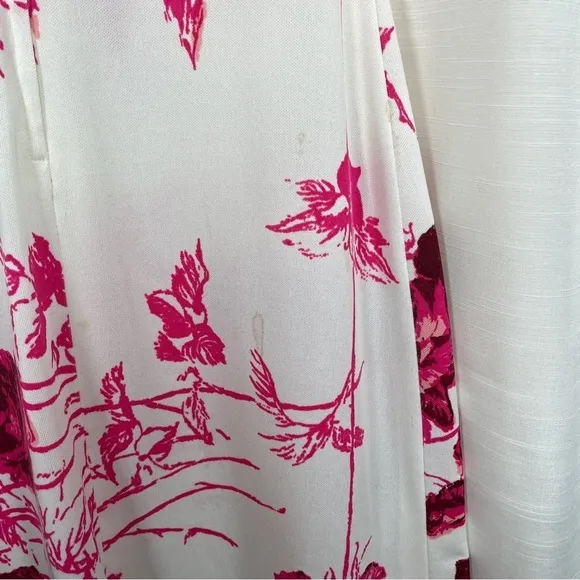 Vintage 70’s maxi dress with rose print