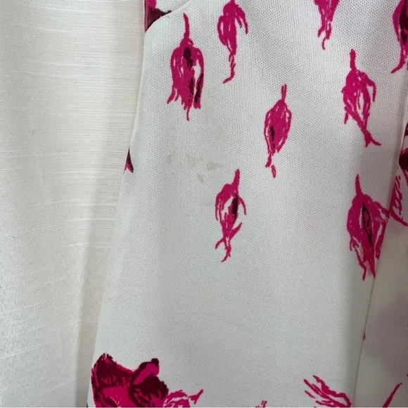 Vintage 70’s maxi dress with rose print