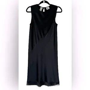 VINTAGE 90s DKNY Bias Strip Dress. Size 8.