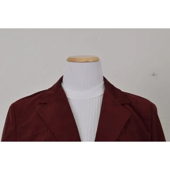Vintage 90s Union-Made ILGWU Rustic Red Jacket
