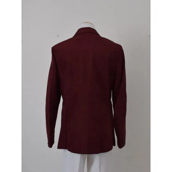 Vintage 90s Union-Made ILGWU Rustic Red Jacket