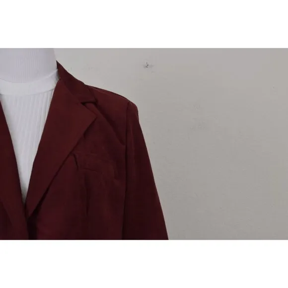 Vintage 90s Union-Made ILGWU Rustic Red Jacket