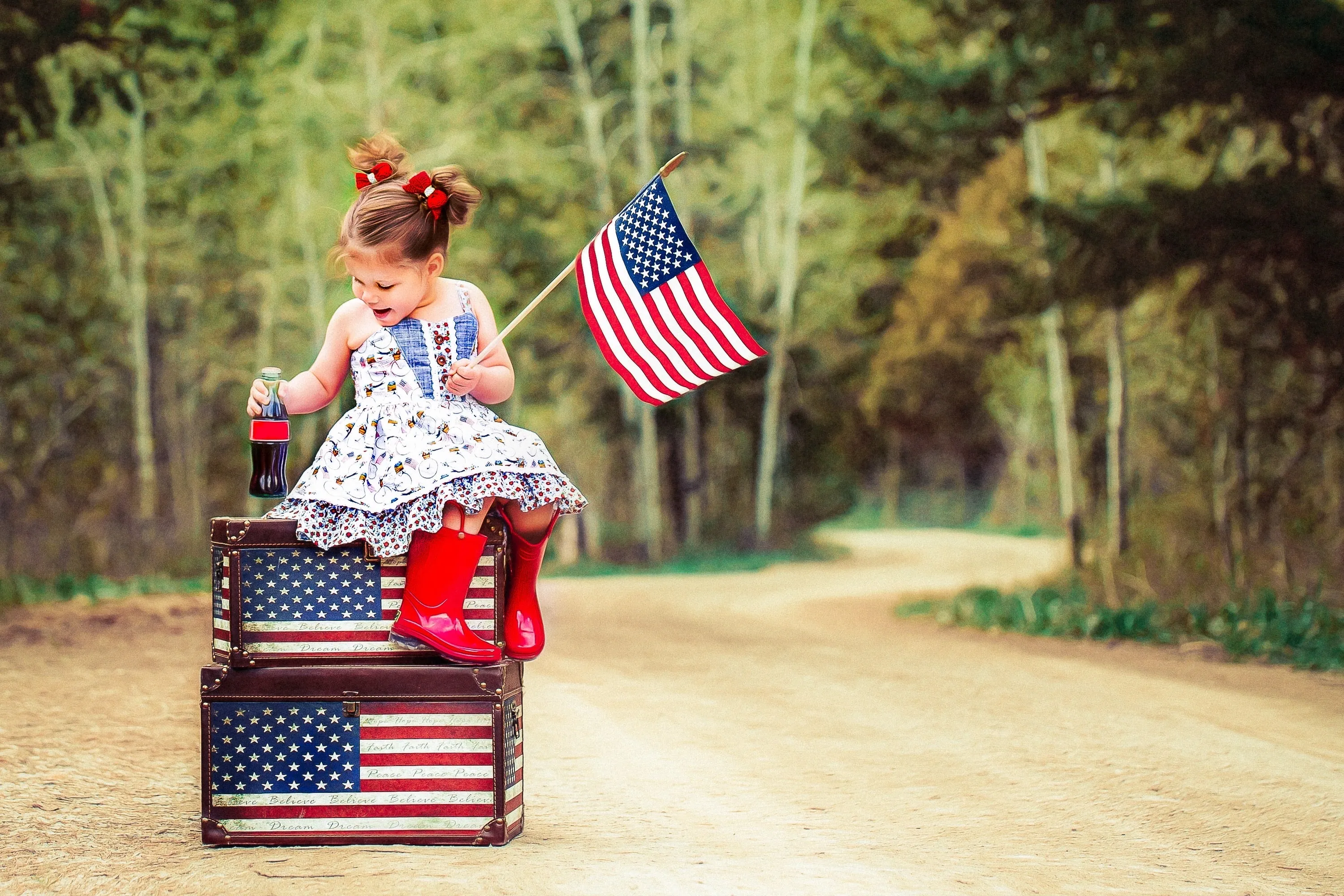 Vintage Americana Dress