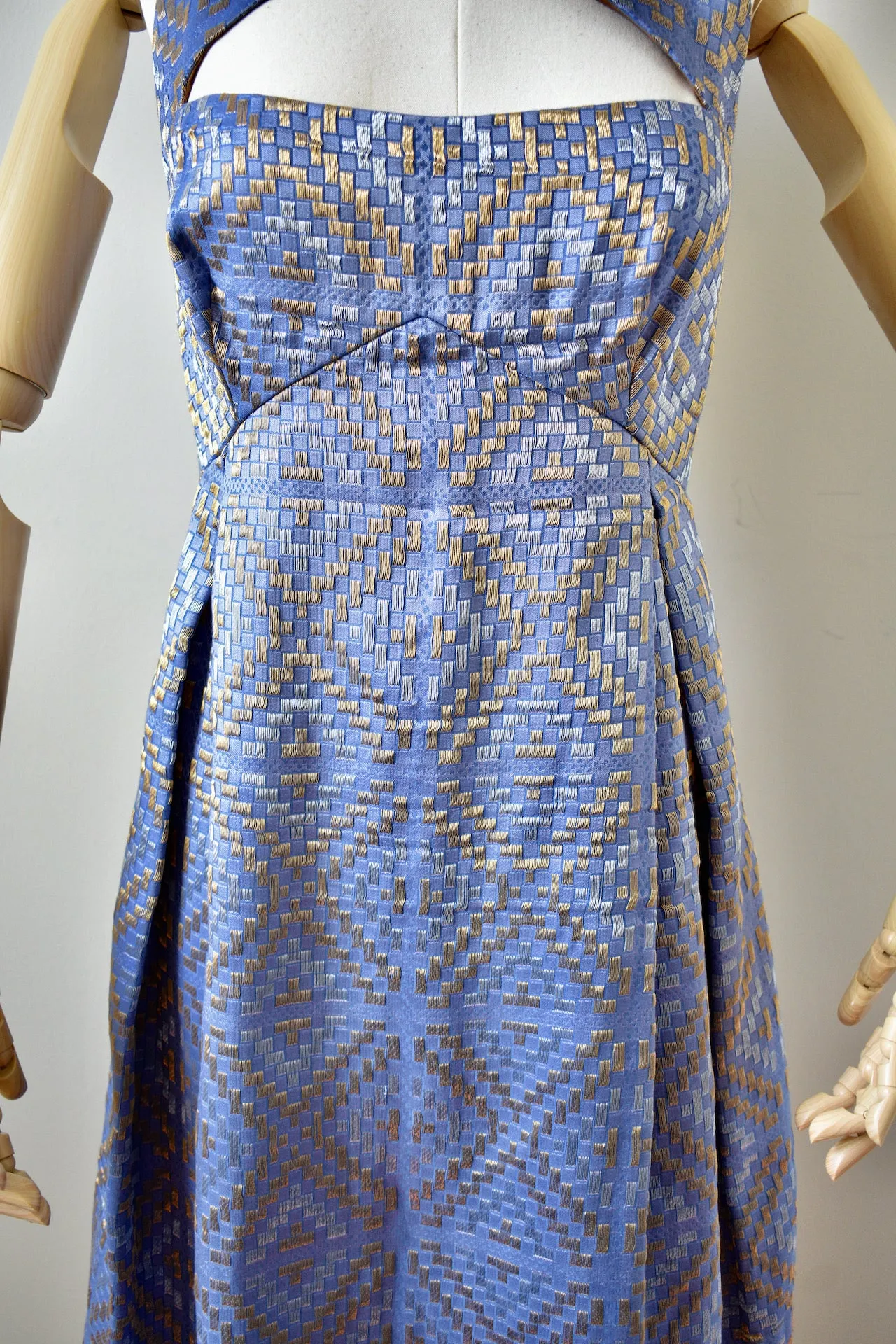 Vintage Bill Blass Sleeveless Cut Out Back and Front