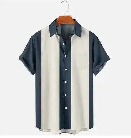 Vintage Casual Men's Shirt