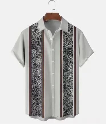 Vintage Casual Men's Shirt
