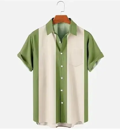 Vintage Casual Men's Shirt
