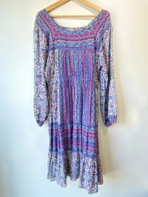 Vintage Chambell Indian Block Print Dress