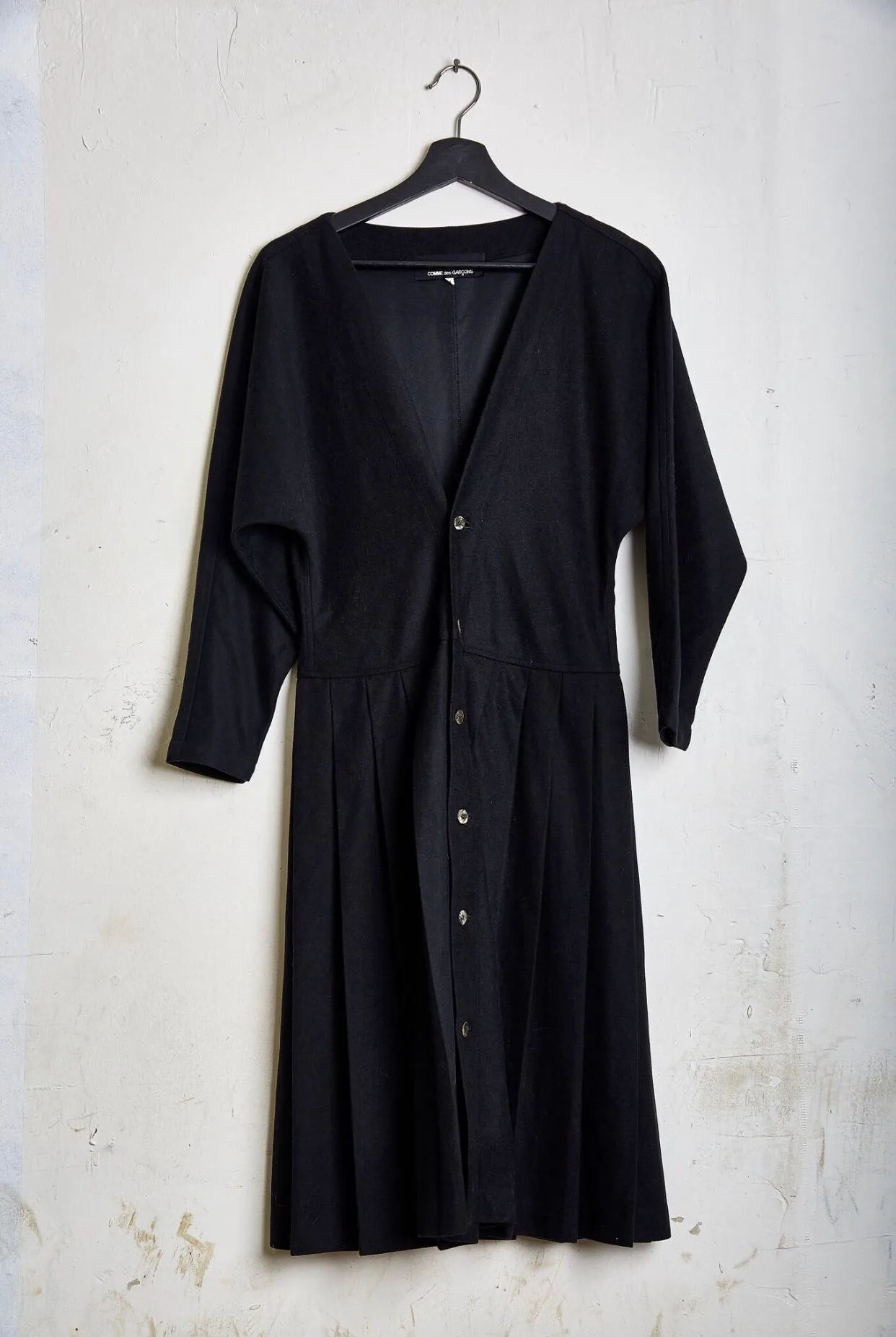 Vintage Comme des Garçons Tricot Black Dress c. 1980s