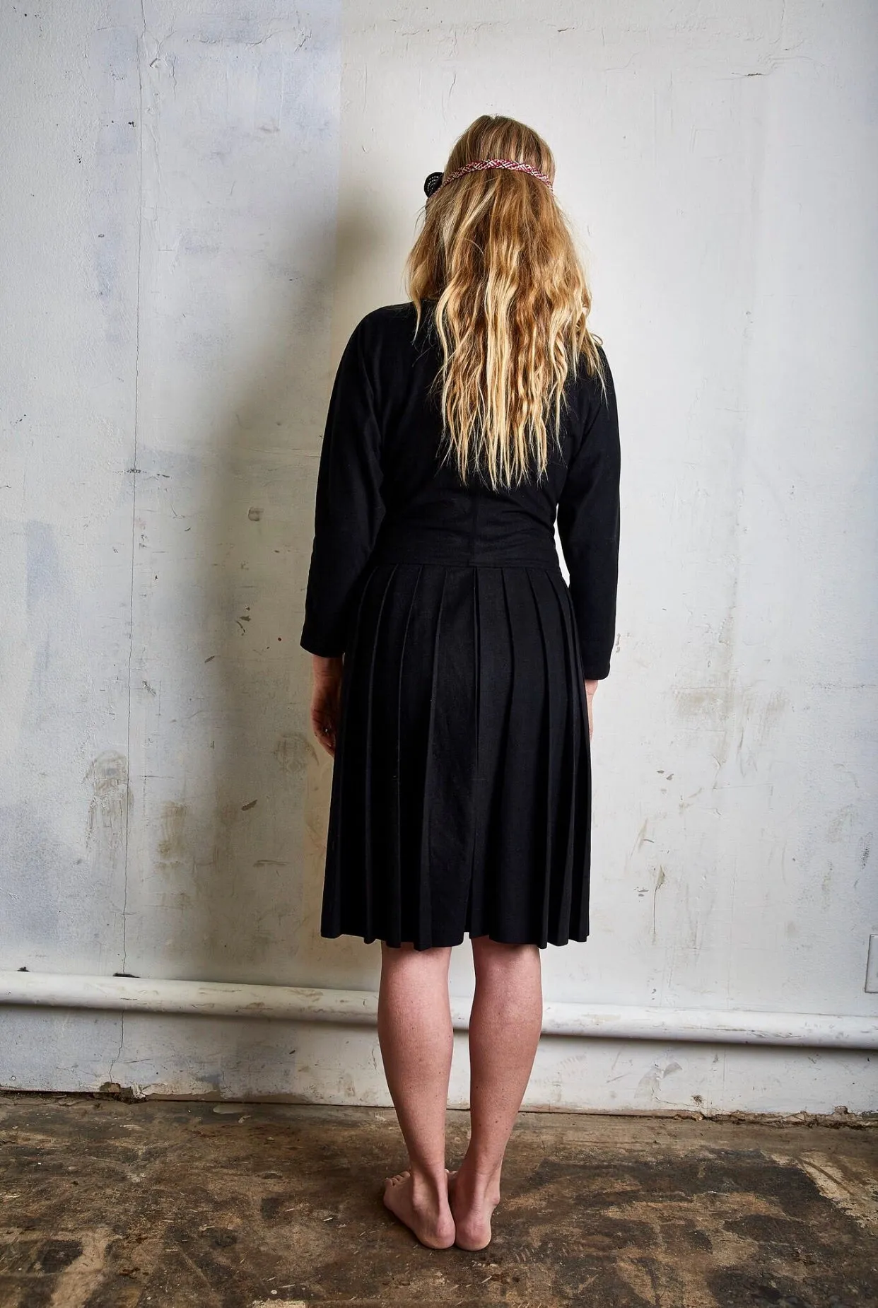 Vintage Comme des Garçons Tricot Black Dress c. 1980s