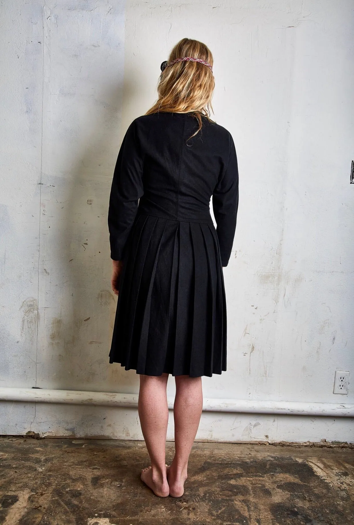 Vintage Comme des Garçons Tricot Black Dress c. 1980s
