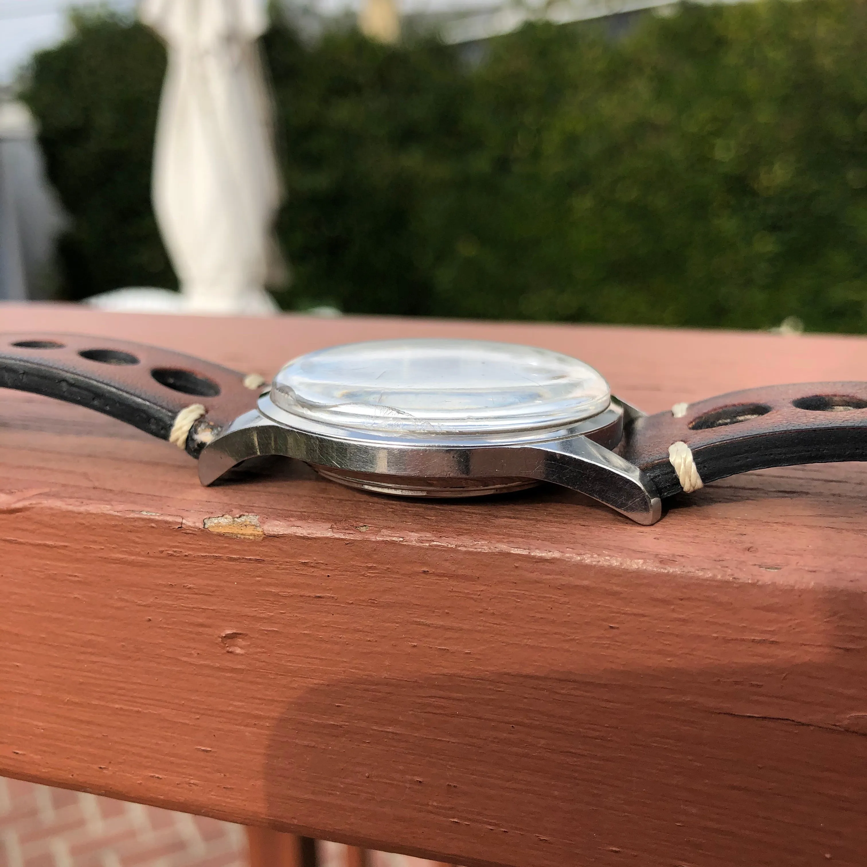 Vintage Damas Marinograf 3753 Automatic Steel Super Compressor Divers Wristwatch
