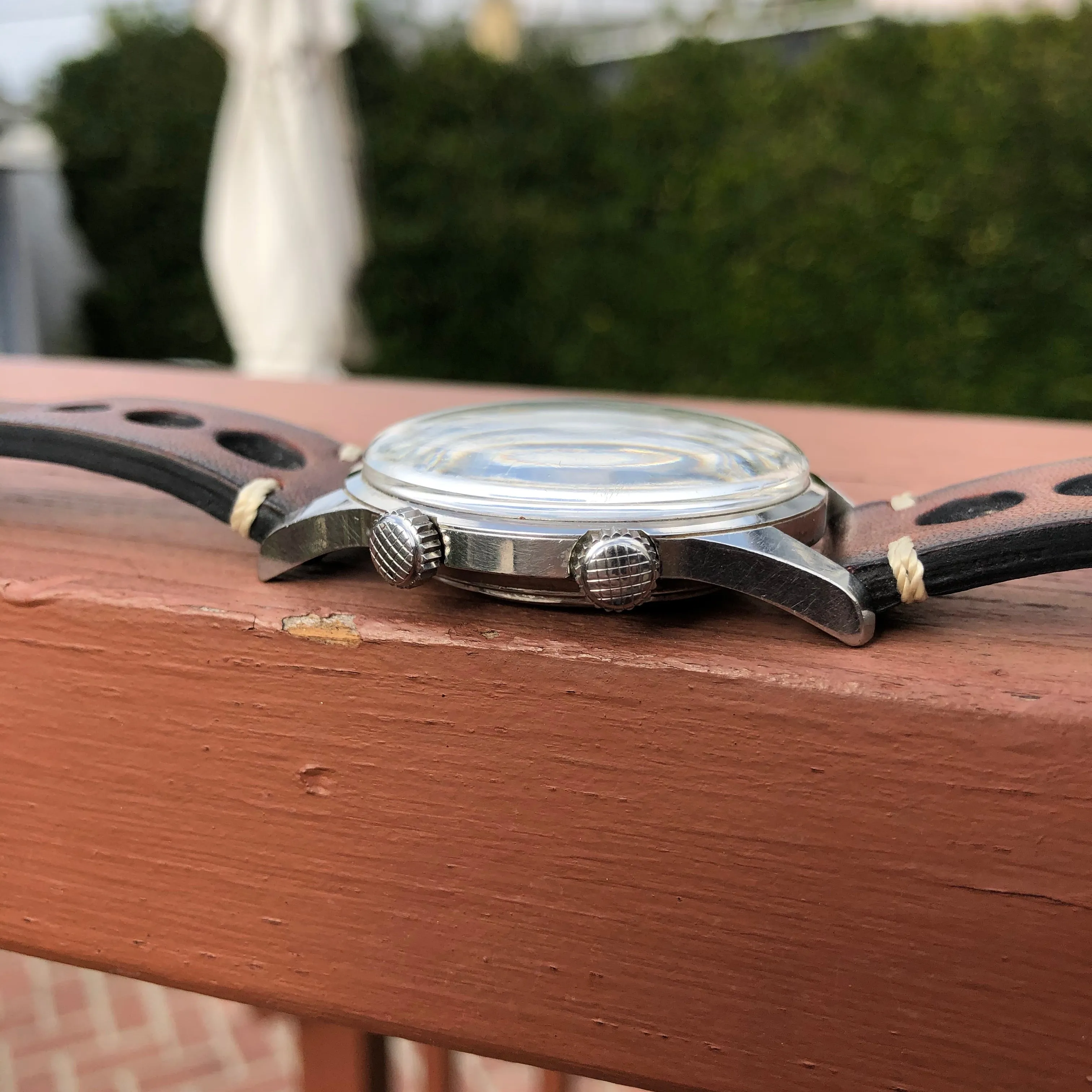 Vintage Damas Marinograf 3753 Automatic Steel Super Compressor Divers Wristwatch