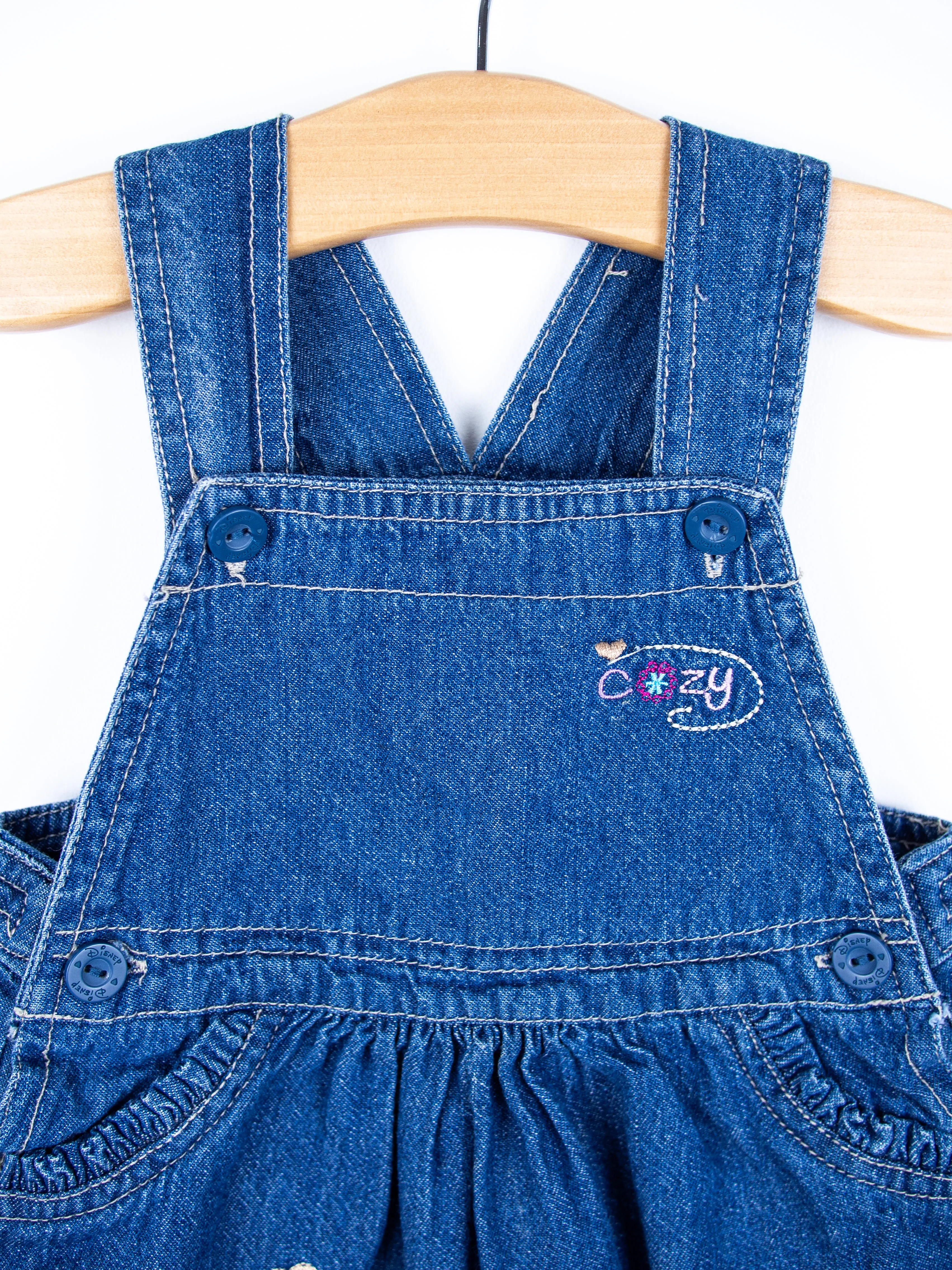 Vintage Disney Denim Aristocats Dress - Age 3 months