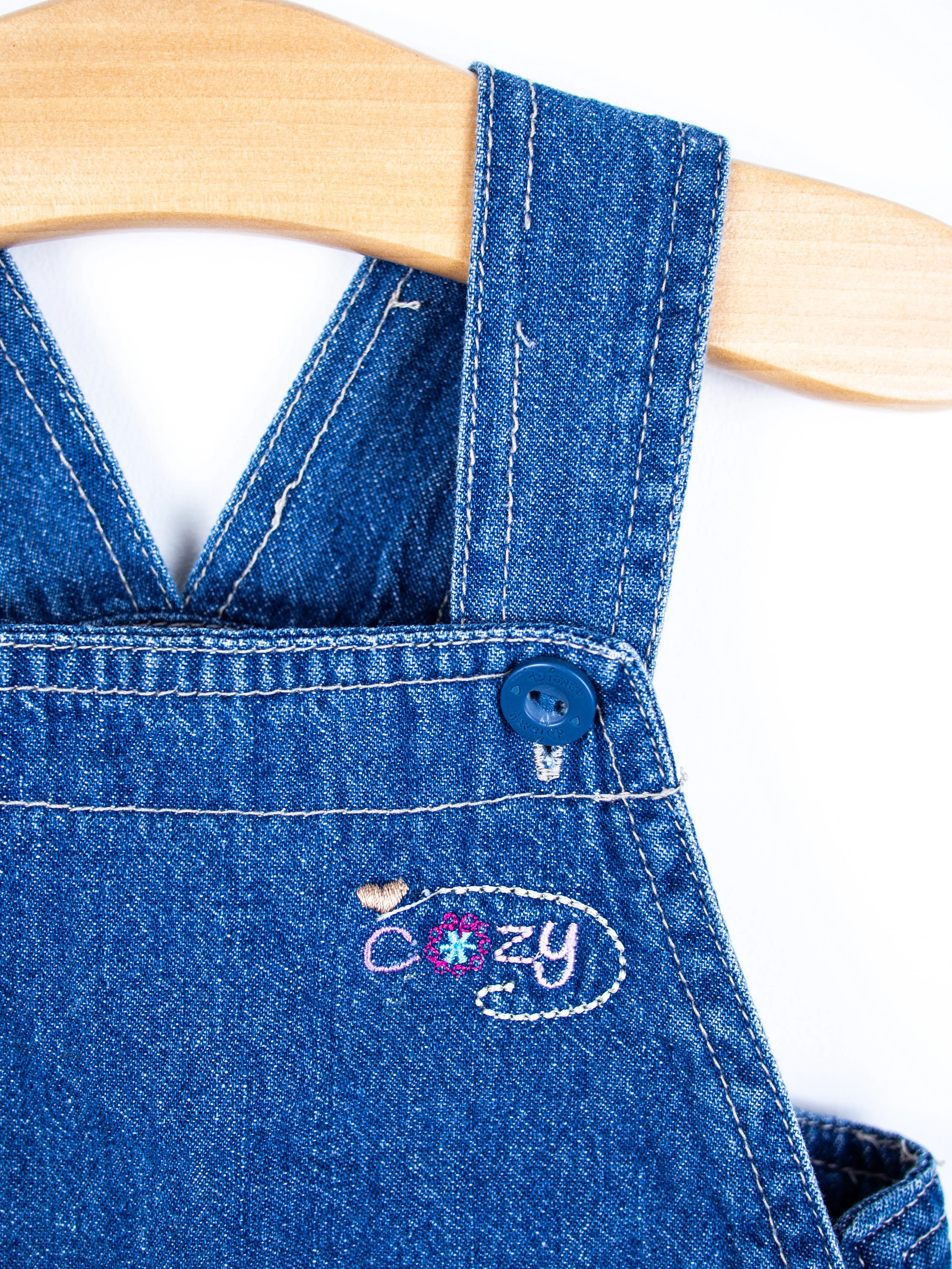 Vintage Disney Denim Aristocats Dress - Age 3 months