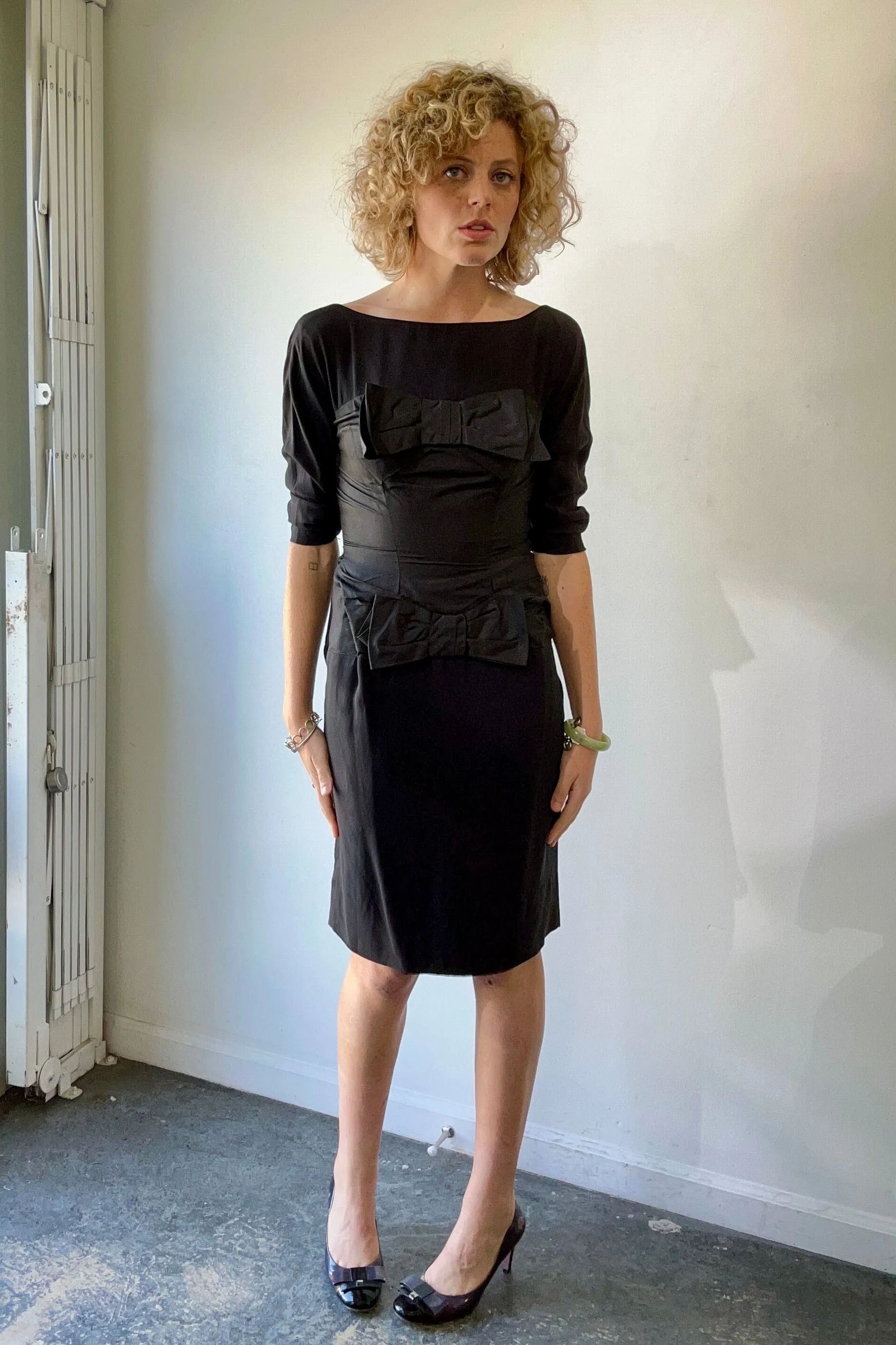 Vintage Double Bow Dress
