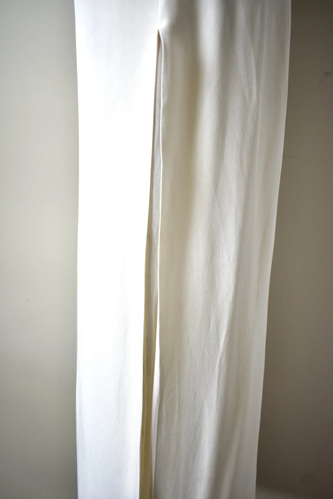 Vintage Emilio Pucci Long Cream Halter Dress