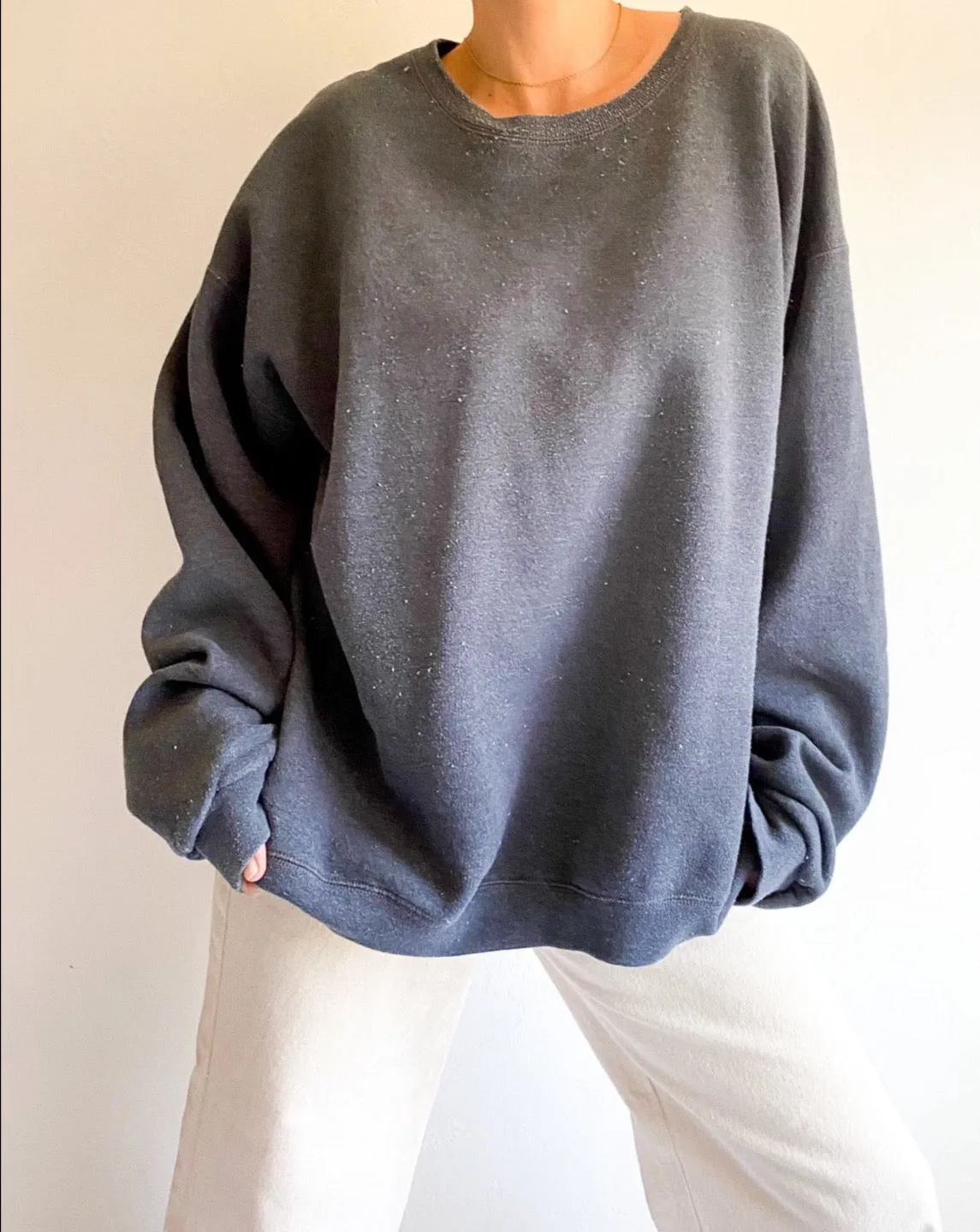 Vintage Faded Blue Sweatshirt