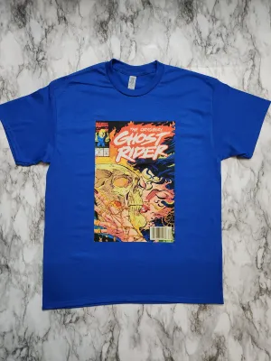 Vintage Ghost Rider Comic T-Shirt (Oversized)