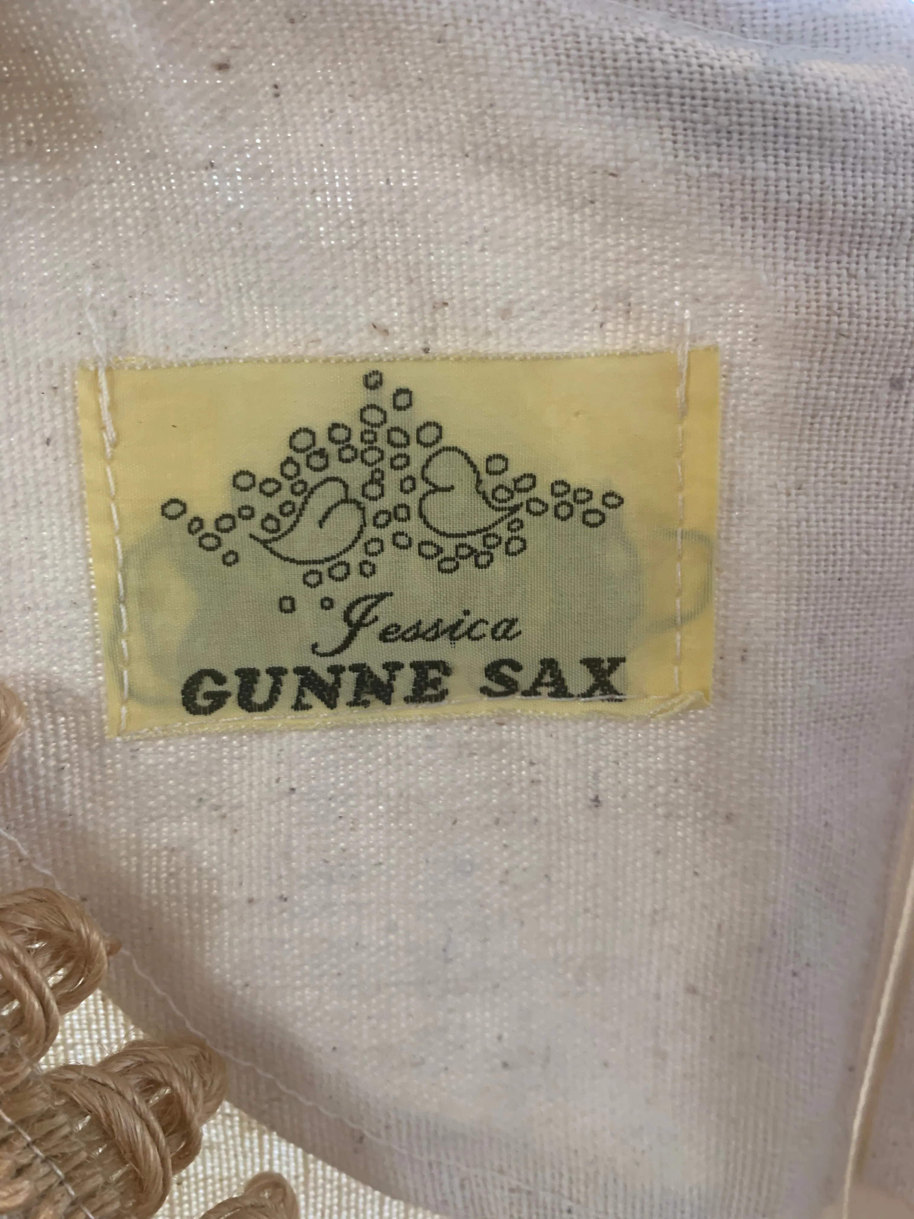 Vintage Gunne Sax Lace Detailed Dress