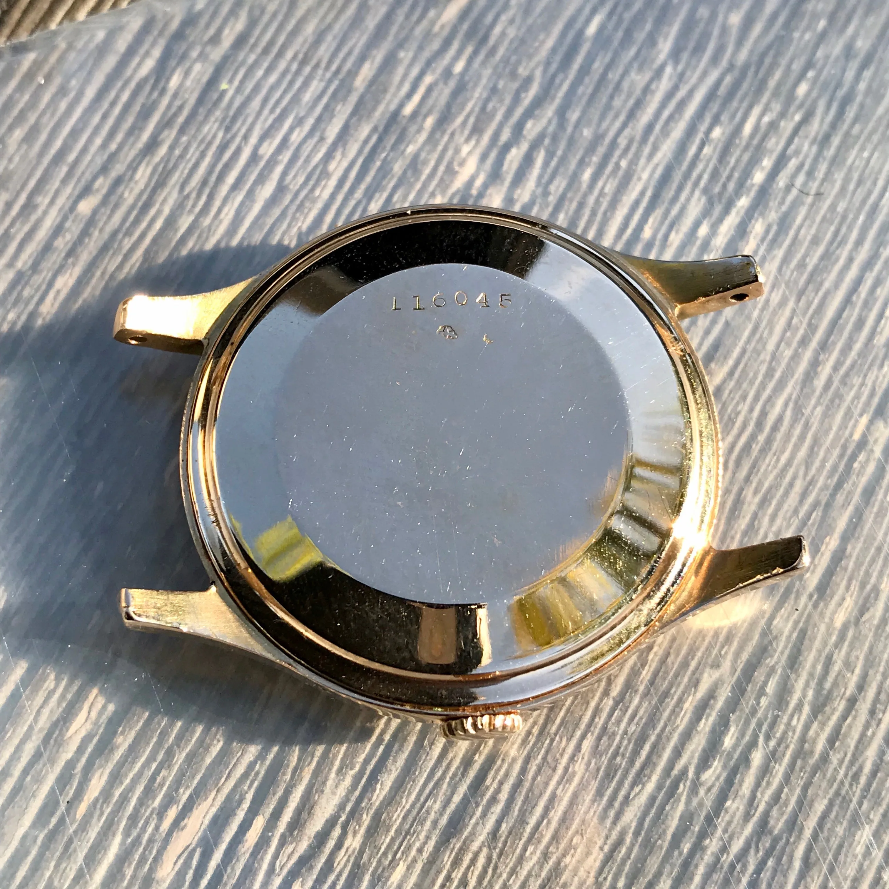 Vintage Jaeger LeCoultre 18K Rose Gold Caliber P 478 Manual Wind Sector Dial Wristwatch