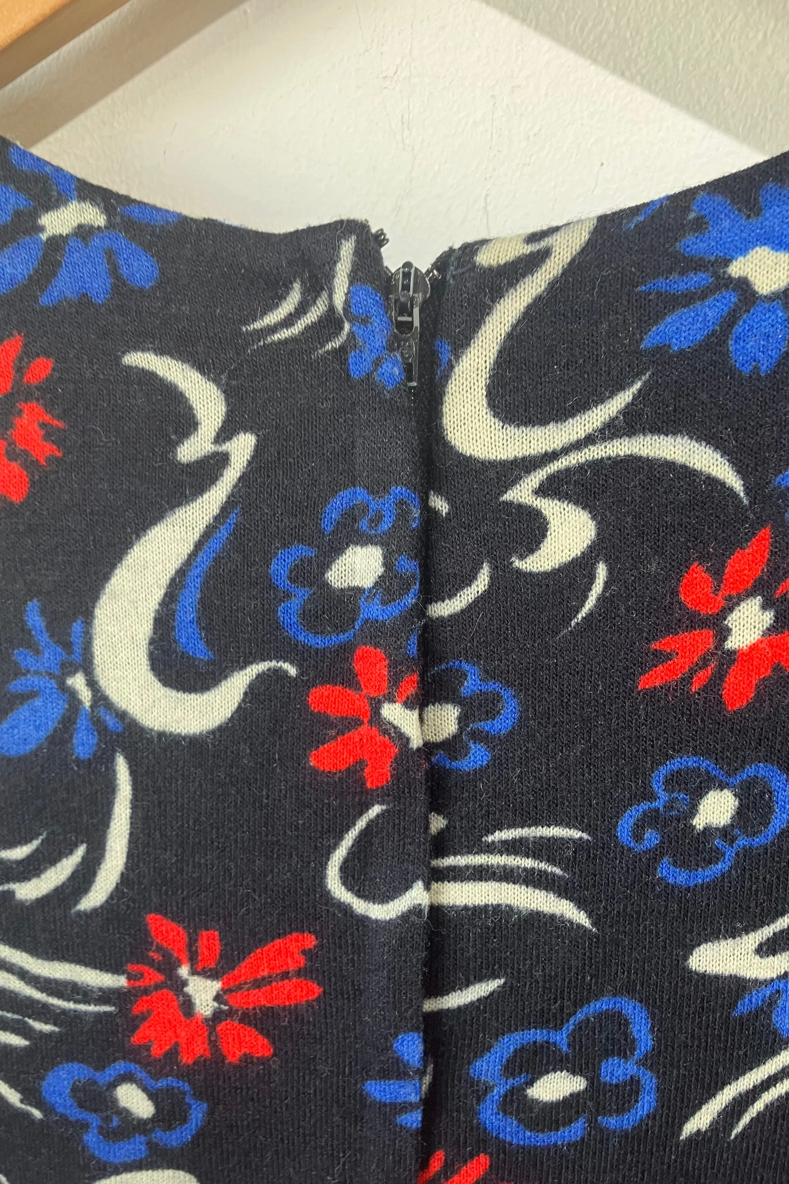 Vintage Joan Rulin Floral Midi Dress