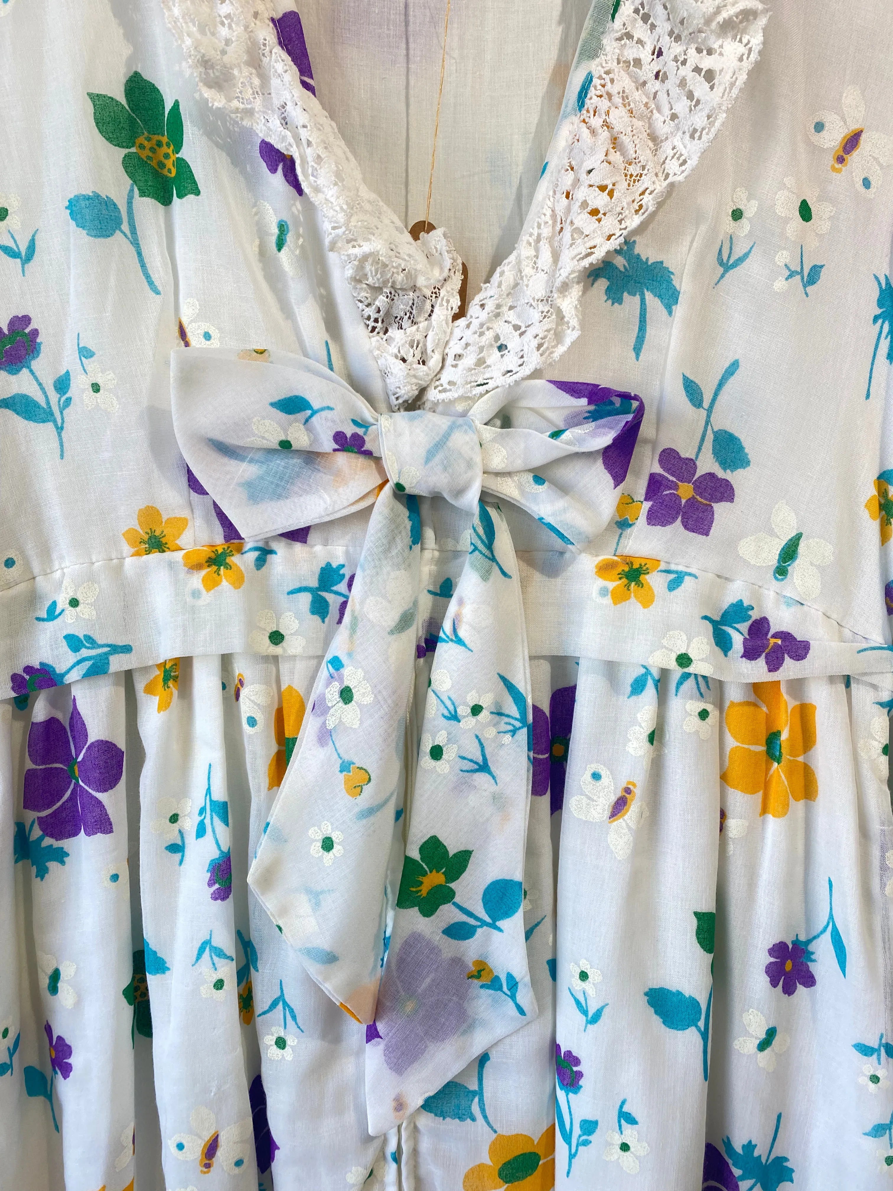 Vintage Joseph Magnin Floral Dress