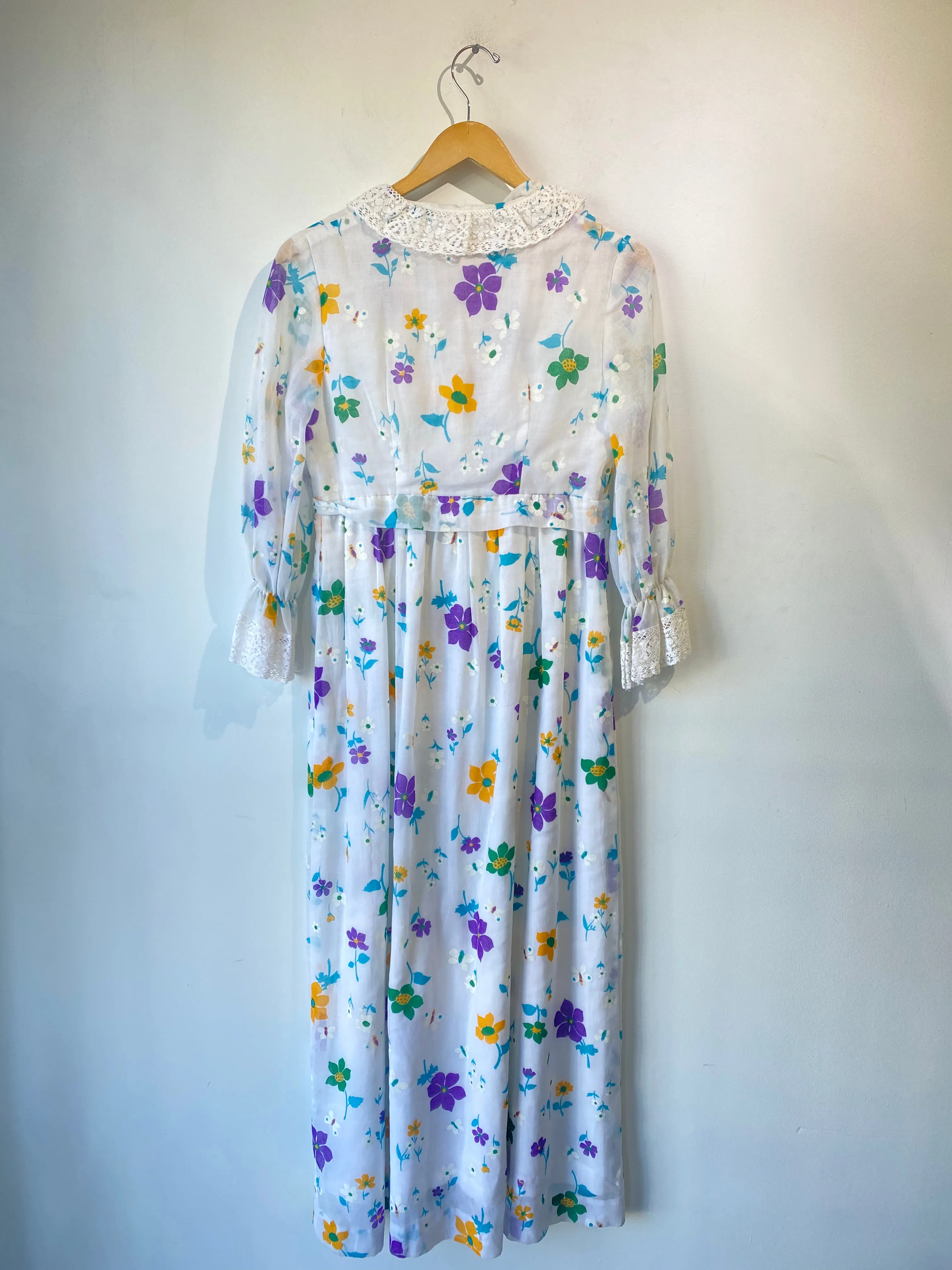 Vintage Joseph Magnin Floral Dress