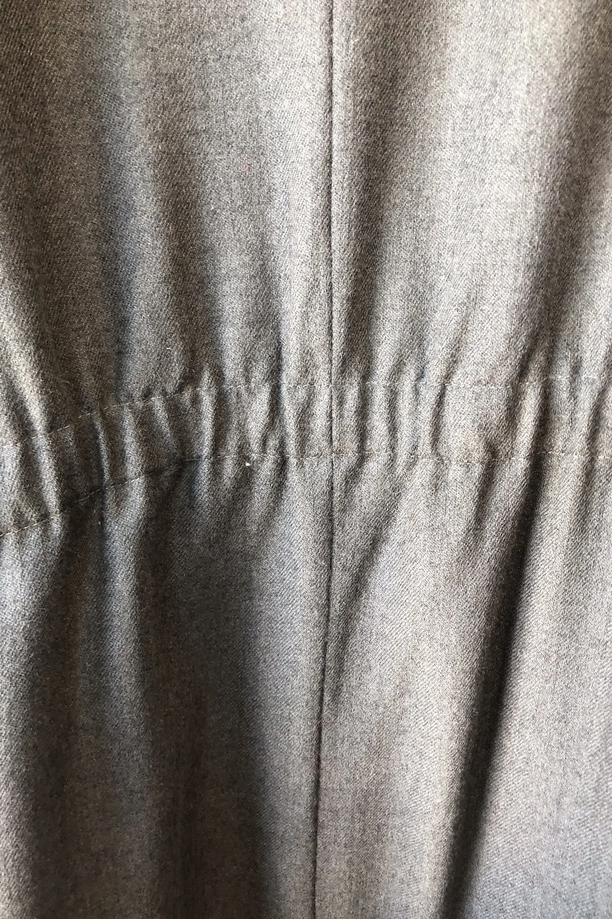 Vintage Karl Lagerfeld Grey Wool Dress With Stars