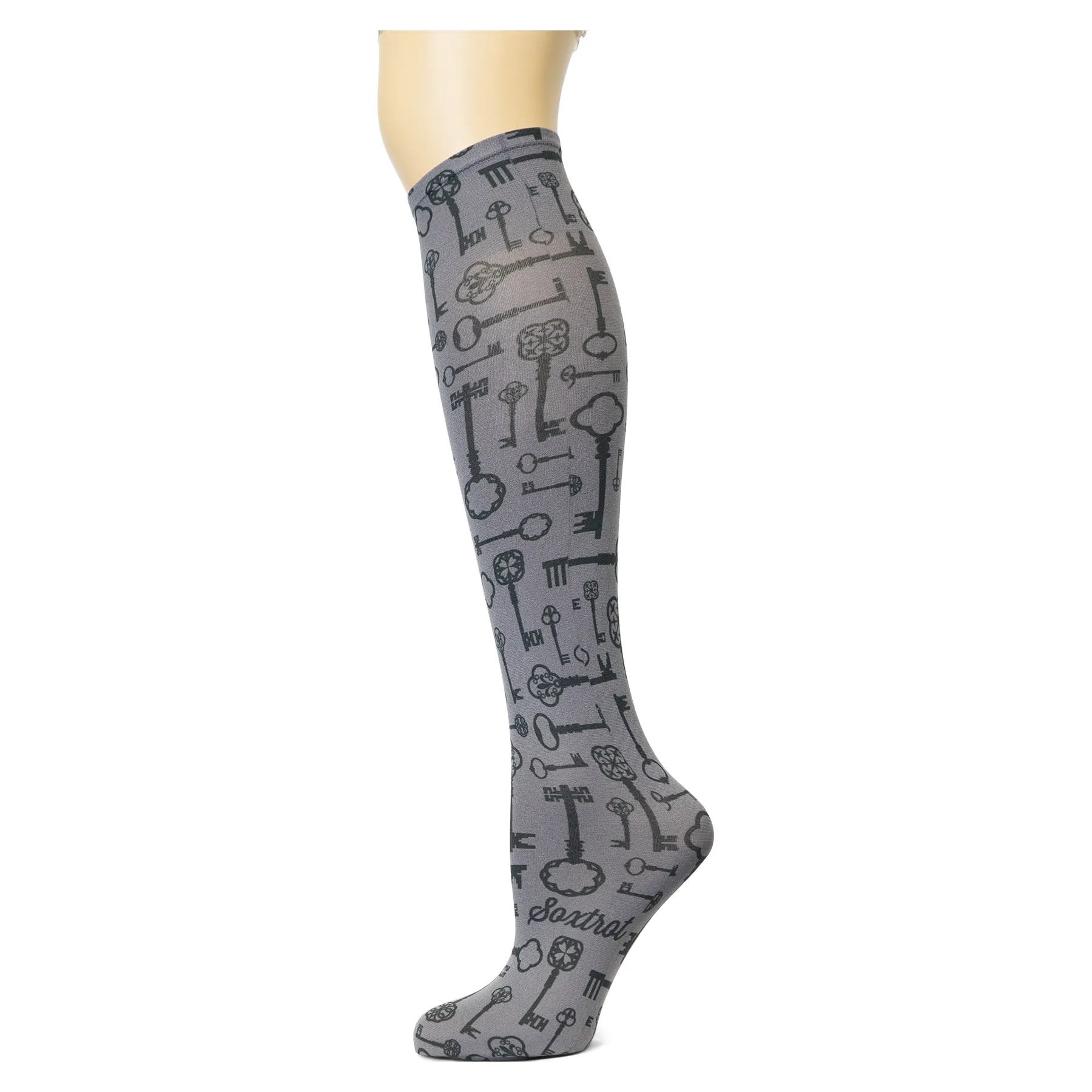 Vintage Keys Adult Knee Highs