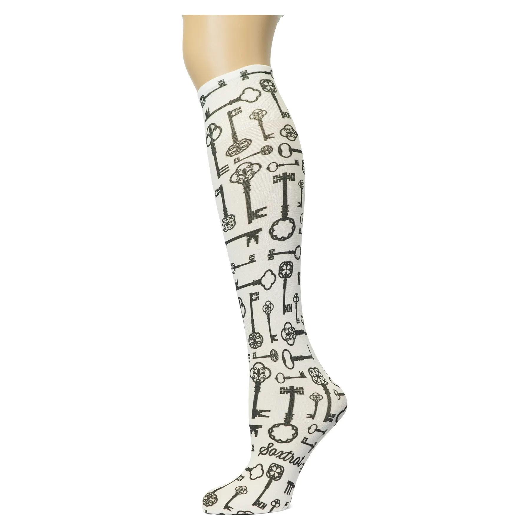 Vintage Keys Adult Knee Highs