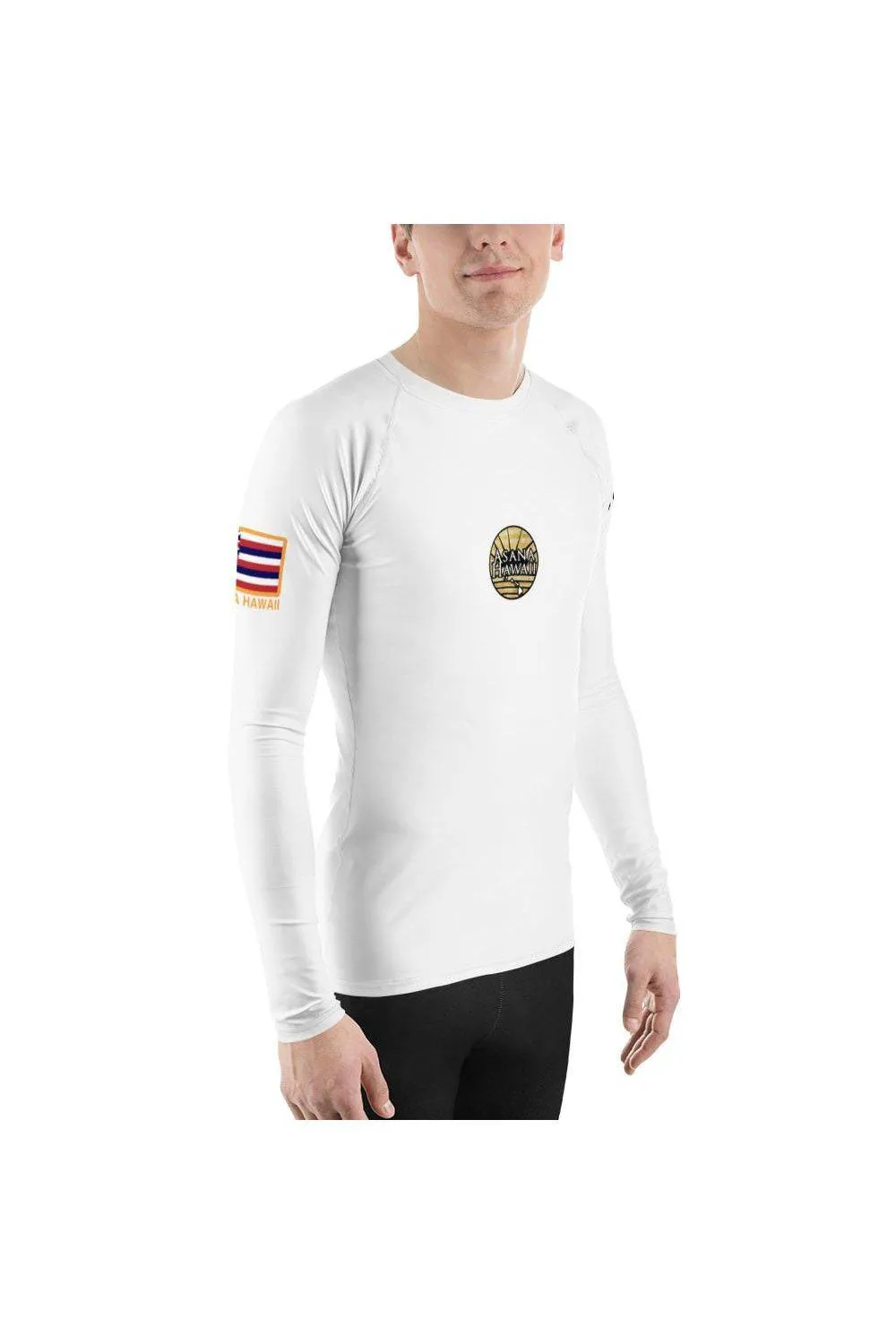 Vintage Lands Men's Rash Guard