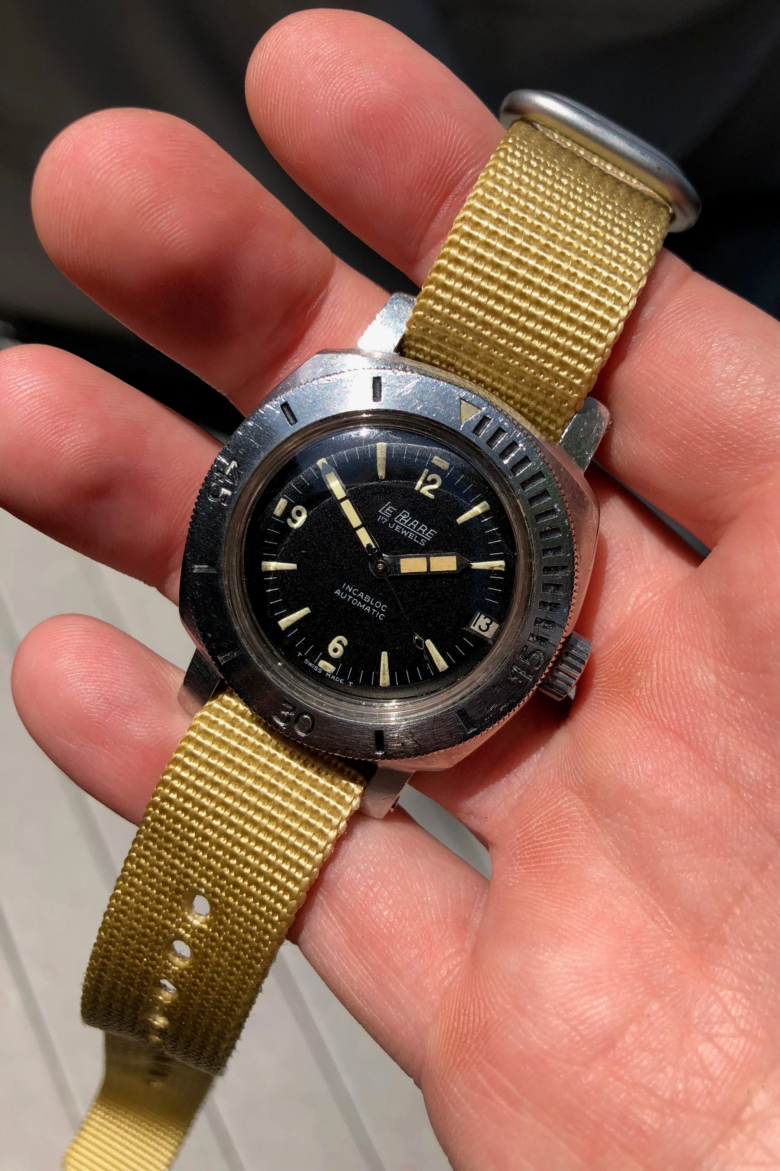 Vintage Le Phare Depthmaster Automatic 1000M Wristwatch
