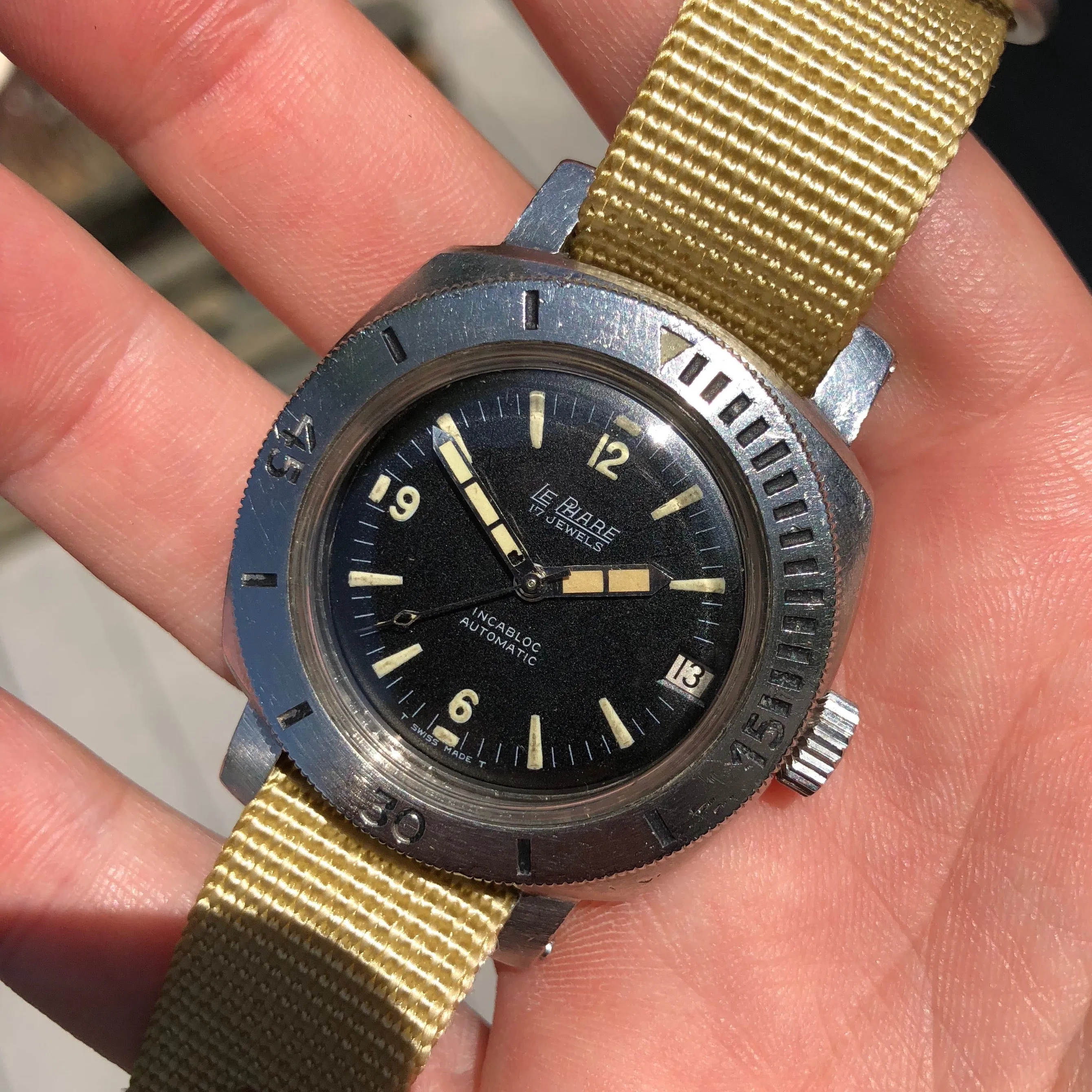 Vintage Le Phare Depthmaster Automatic 1000M Wristwatch