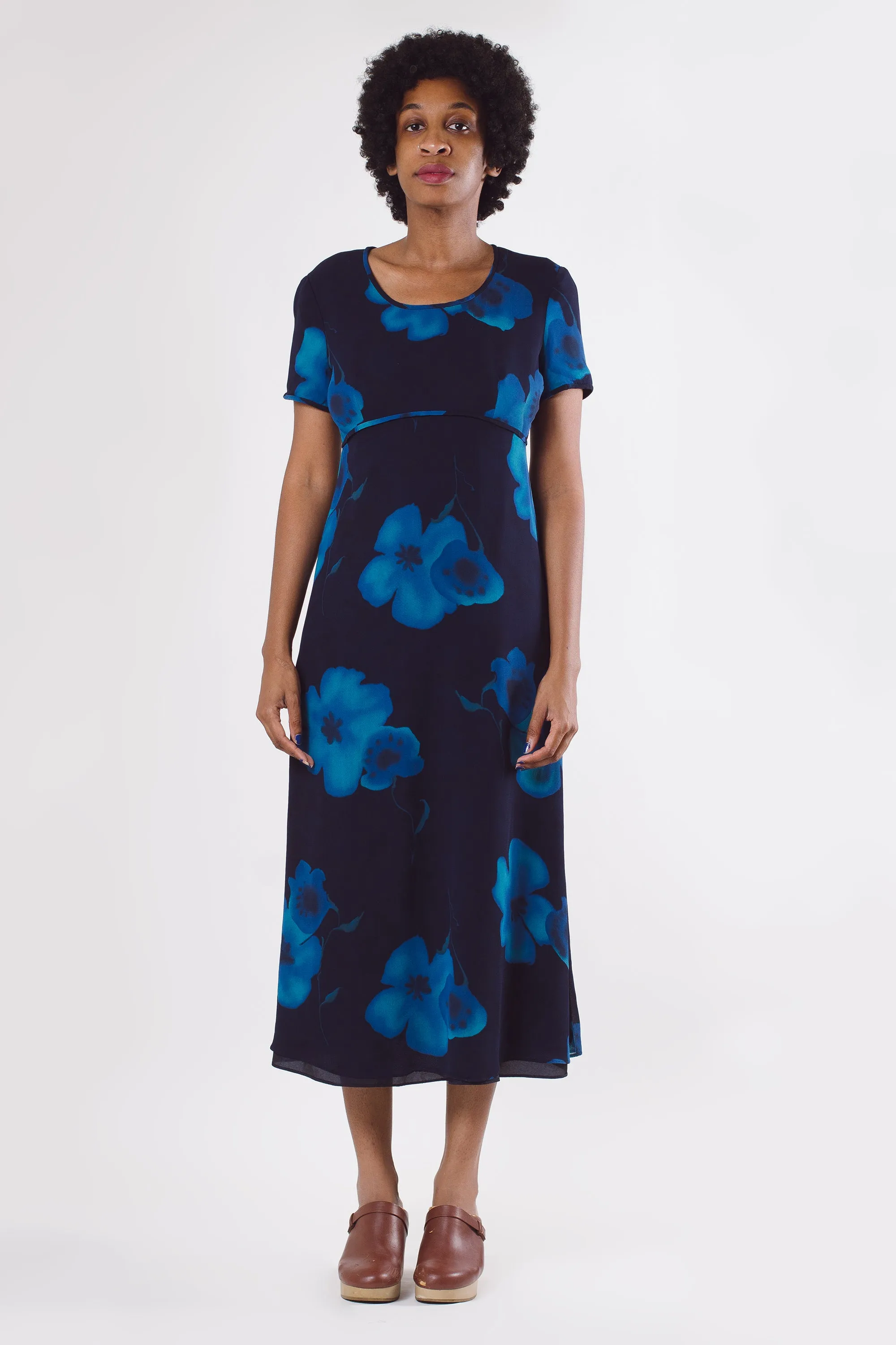 Vintage Liz Claiborne Blue Maxi Dress