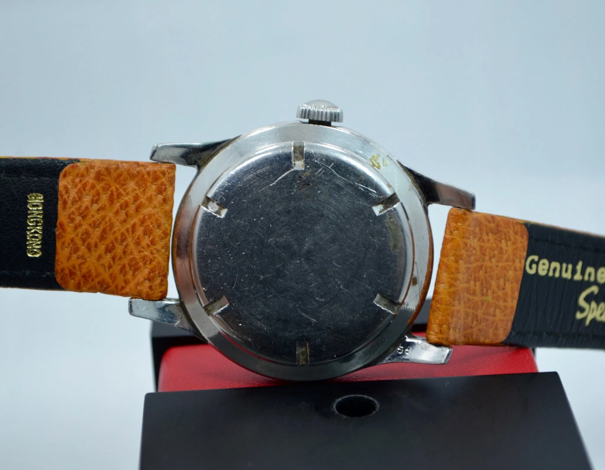 Vintage Longines 625C 2 Stainless Steel Automatic Cal. 22A Wristwatch 1950's