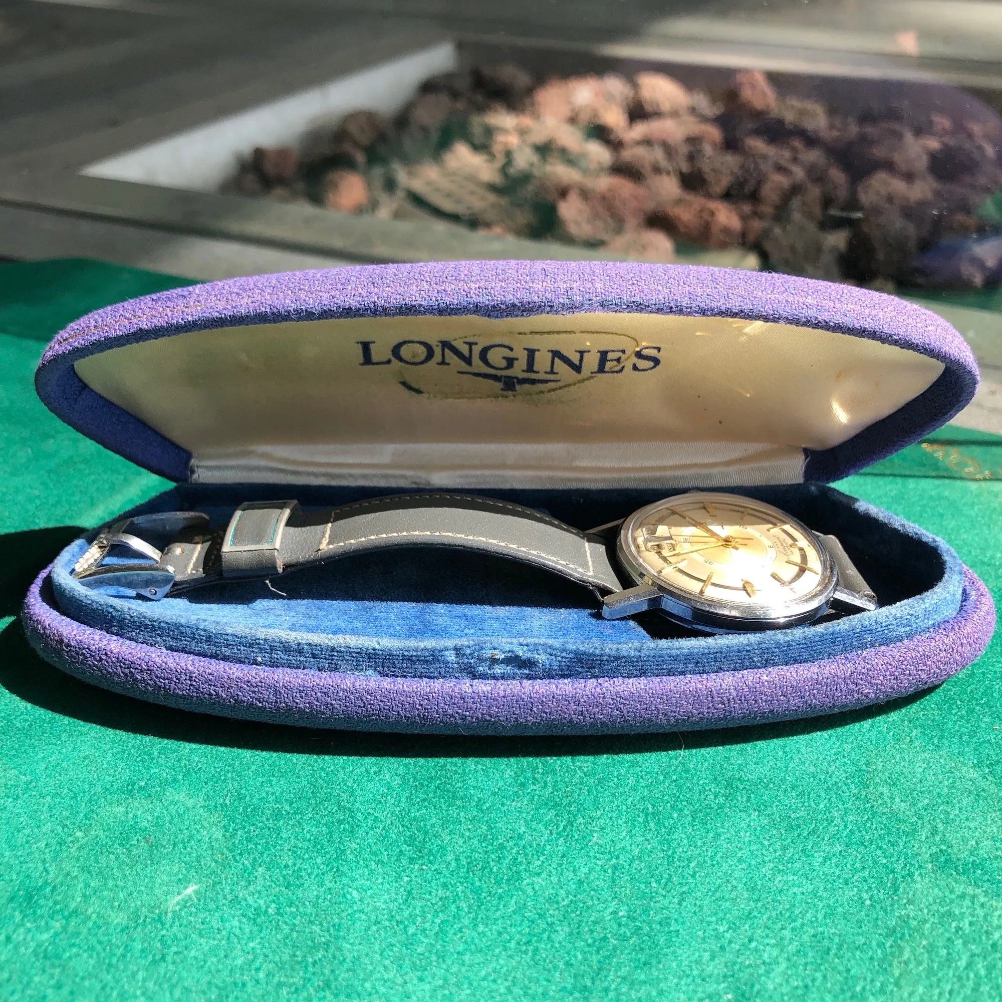 Vintage Longines Conquest Power Reserve 9032 Automatic Cal. 294 Steel Wristwatch