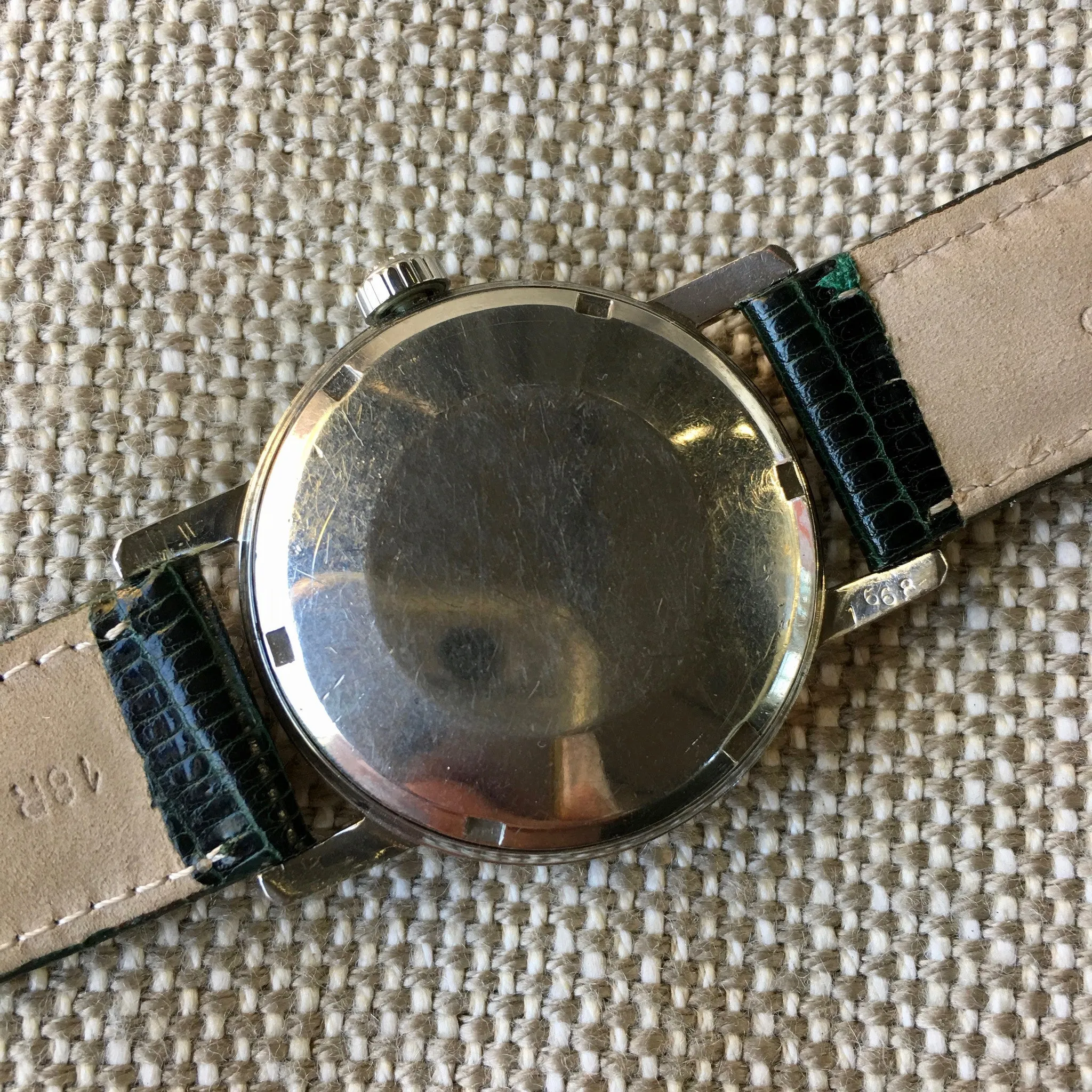 Vintage Longines Conquest Power Reserve 9035 Automatic Cal. 294 Steel Wristwatch