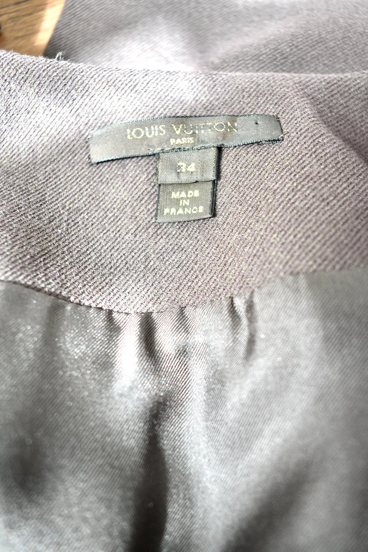 Vintage Louis Vuitton Asymmetrical Dress