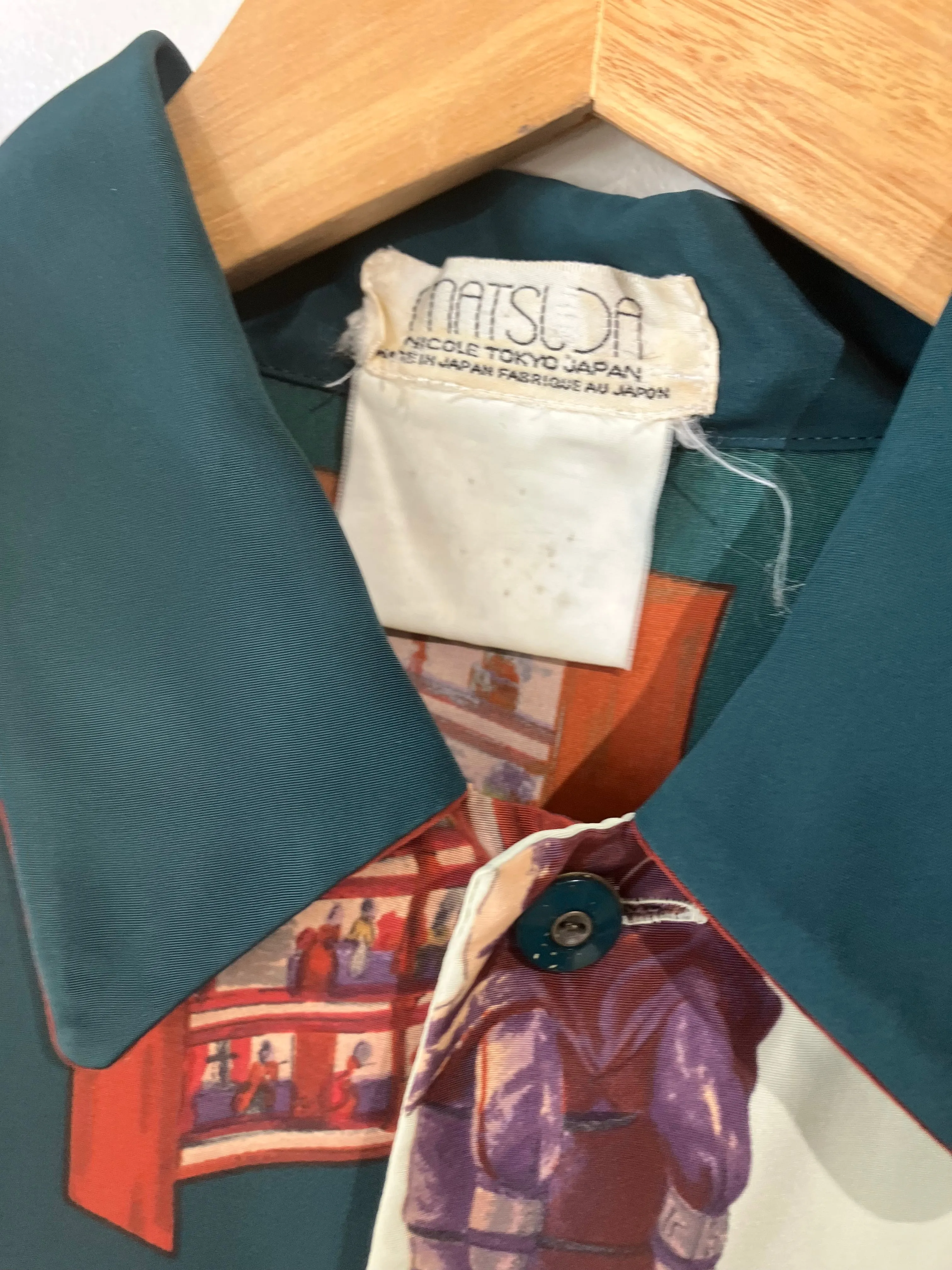 Vintage Matsuda Clown Car Button Down Shirt
