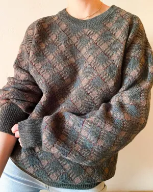 Vintage Neiman Marcus Plaid Sweater