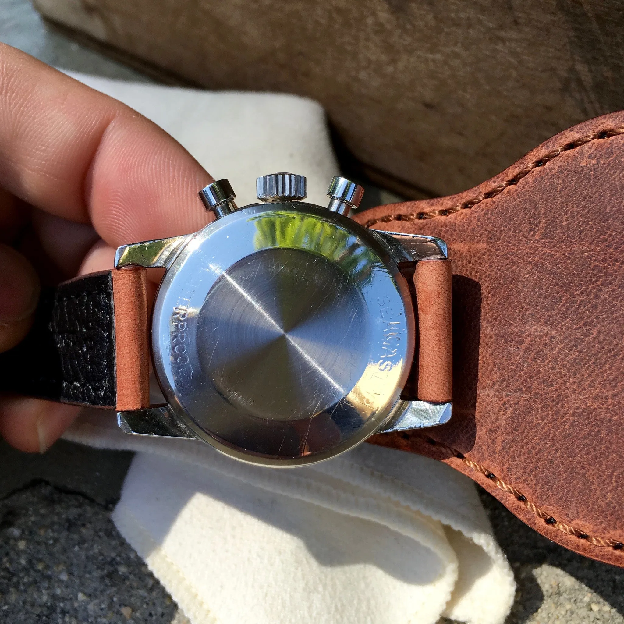Vintage Omega Seamaster 321 CK2907/2 Waterproof Steel Chronograph 1950's Watch
